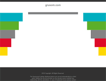 Tablet Screenshot of grusom.com